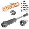 ARRCat Big Bore RC Shock for Slash 4WD 4x4 Upgrades Parts, 1/10 Stampede 4WD 4x4,Hoss 4WD 4x4Rustler 4WD 4x4,4PCS Aluminum Full Metal Front Rear Shocks Absorber,Replace 5862,Gray view 3