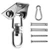 360Rotate Swing Hanger 1000 lb Capacity SUS304 Suspension Hooks with Bolt for Concrete Wooden Sets Playground Porch Indoor Outdoor Seat,Gym (1) view 1