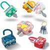 Baby Montessori Learning Educational stem Preschool Fine Motor Skills Activities Toys Busy Board 12 18 24 Months,Toddlers Sensory Birthday Easter Gifts for 1 2 3 yr One Years Old Boys Girls Kids view 1