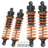 ARRCat Big Bore RC Shock for Slash 4WD, Stampede 4x4, Hoss 4WD, Rustler 4x4 - 4PCS Aluminum Full Metal Shocks, Replace 5862, Black view 1