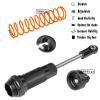 ARRCat Big Bore RC Shock for Slash 4WD, Stampede 4x4, Hoss 4WD, Rustler 4x4 - 4PCS Aluminum Full Metal Shocks, Replace 5862, Black view 3