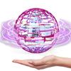 ATHLERIA Pink Flying Orb Ball Toys,Hand Operated Drones for Kids,Cool Gadgets Light Up Cosmic Globe Spinning Glow in The Dark,Christmas Birthday Gift Ideas Toys for Teen Girls Age 6 7 8 9 10+ view 1