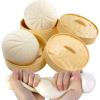 2Pack Dumpling Stress Ball, Dumpling Fidget Toy, Steamed Stuffed Bun, Stress Relief Decompression Toy for Halloween Project, Tricking People, Kid Playing view 1