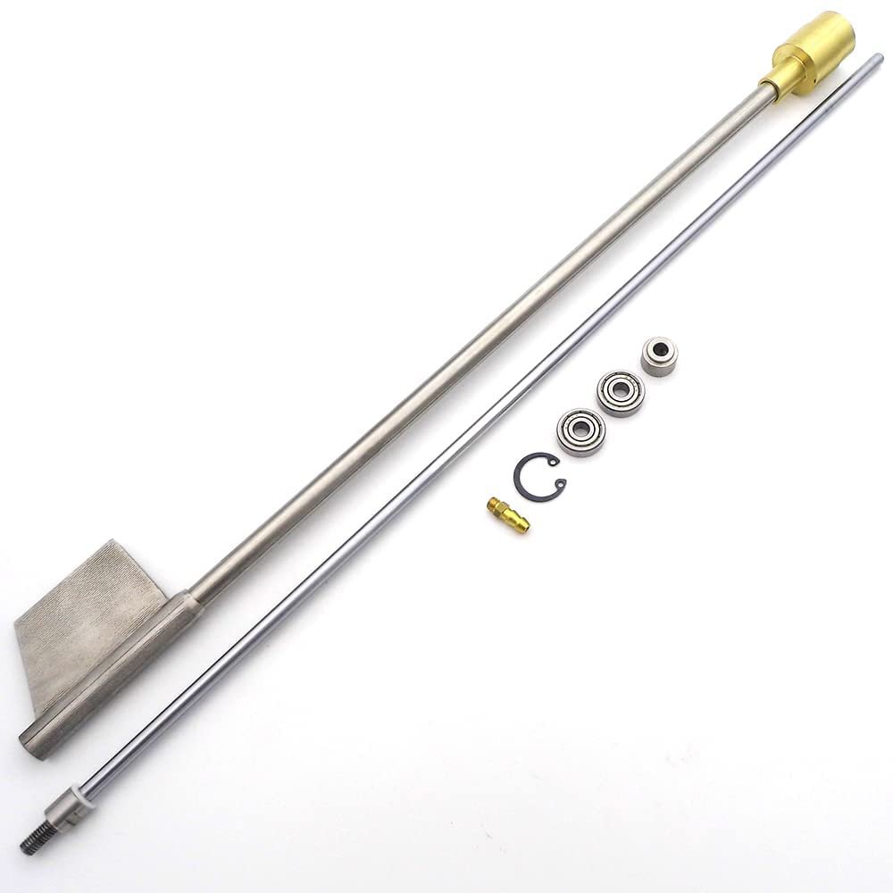 FSR-V RC Boat Drive Shaft Submerged Shaft 5mm M5 400mm Long Bearing 316 Steel for RC Racing Boat Speed Mono Oval Vee