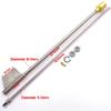  FSR-V RC Boat Drive Shaft Submerged Shaft 5mm M5 400mm Long Bearing 316 Steel for RC Racing Boat Speed Mono Oval Vee view 2