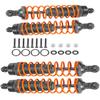 4PCS Full Aluminum Front Rear Shocks Upgrade Parts for 1/10 Big Rock/Senton 550/Granite 550/ Vorteks 550 4X4, 1/10 Typhon 4X4 RC Truck,Big Bore Hops Up RC Shocks(Gray) view 1