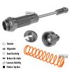 4PCS Full Aluminum Front Rear Shocks Upgrade Parts for 1/10 Big Rock/Senton 550/Granite 550/ Vorteks 550 4X4, 1/10 Typhon 4X4 RC Truck,Big Bore Hops Up RC Shocks(Gray) view 4