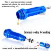 ARRCat Big Bore RC Shock for Slash 4WD, Stampede 4x4, Hoss 4x4, Rustler 4WD - 4PCS Aluminum Full Metal Shocks, Replace 5862, Navy Blue view 4