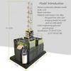ND 1:20 Zoomlion Construction Elevator Model Hoist Replica Green Grey Cage can Lift Up Down Door Open Collection Toys Gift view 2