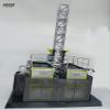 ND 1:20 Zoomlion Construction Elevator Model Hoist Replica Green Grey Cage can Lift Up Down Door Open Collection Toys Gift view 4