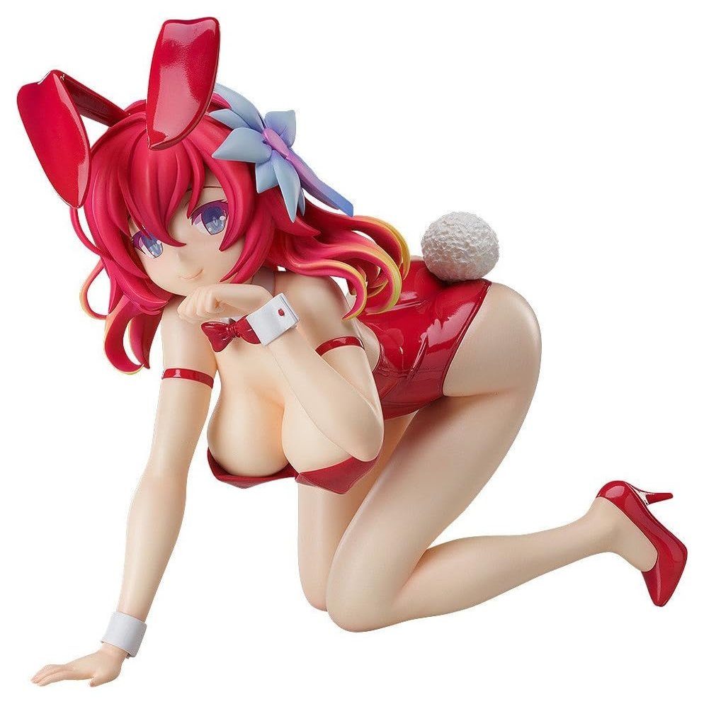 FREEing No Game No Life: Stephanie (Bare Leg Bunny Ver.) 1:4 Scale PVC Figure, Multicolor