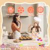 KAEGREEL Kids Baking Chef Set with Unicorn Apron and Mitt, 26pcs Kitchen Toys Kid Cooking Set with Chef Hat Spoons Whisk, Chef Role Play Gifts for Girls Boys Aged 3 4 5 6 8 Year Old view 2