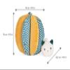Kaloo - Stimuli - My First Gripping Ball with Vibrating Function - Washable Fabric - 0 Months + - K971601 view 3