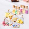 13 Packs Cute 1:12 Miniature Dollhouse Food Lollipop Toast Cheese Bread Donut Fruit Slice Jar Glass Bottle Mini Kitchen Scene Model Simulation DIY Decoration Accessories view 3