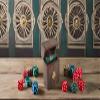 Birthday Gift Ideas Handcrafted Classic Wooden Playing Card Holder Deck Box Storage Case Organizer With Premium Quality 'Ace' Playing Cards Anniversary Housewarming Gift Ideas For Men & Women (Club) view 4