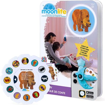 Moonlite Storytime - Eric Carle Brown Bear, Brown Bear - A Magical Way to Read Together - Projector Sold Separately - Single Disc Pack for Kids & Toddlers - Learning Gifts for Kids Ages 12 Months & Up