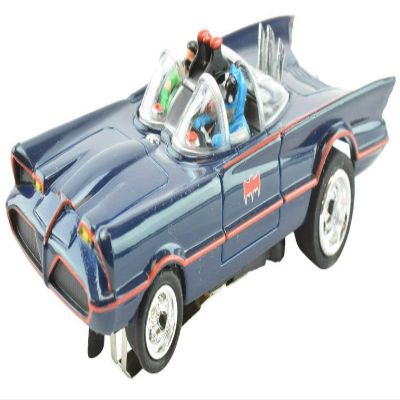 Auto World x Premium Hobbies Blue Comic Book 1966 Batman Batmobile HO Scale Slot Car CP7811