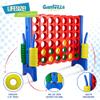 Giantville Giant 4 in a Row Connect Game + Storage Carry Bag - 4" Wide X 3.5" Tall - Oversized Jumbo Sized Entertainment for Outdoor/Indoor Play for Kids & Adults - Durable Waterproof - 2024 Version view 4
