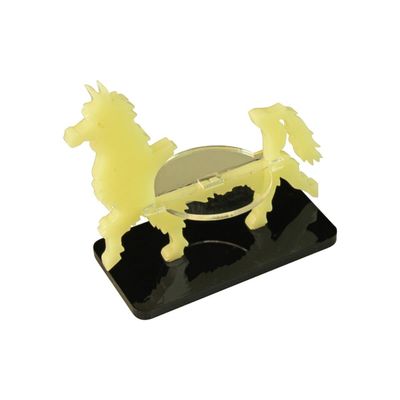 LITKO Llama Character Mount | Alpaca | Role Playing Games | Compatible with Dungeons & Dragons and Pathfinder Games (Ivory, 25mmx50mm Rectangular Base)