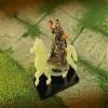 LITKO Llama Character Mount | Alpaca | Role Playing Games | Compatible with Dungeons & Dragons and Pathfinder Games (Ivory, 25mmx50mm Rectangular Base) view 2