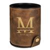 Sofia's Findings Personalized Monogram Leatherette Dice Cup - Rustic/Gold view 1