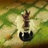 LITKO Llama Character Mount | Alpaca | Role Playing Games | Compatible with Dungeons & Dragons and Pathfinder Games (White, 40mm Circular Base) view 2