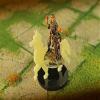 LITKO Llama Character Mount | Alpaca | Role Playing Games | Compatible with Dungeons & Dragons and Pathfinder Games (Ivory, 40mm Circular Base) view 2