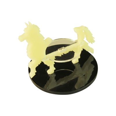LITKO Llama Character Mount | Alpaca | Role Playing Games | Compatible with Dungeons & Dragons and Pathfinder Games (Ivory, 50mm Circular Base)