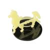 LITKO Llama Character Mount | Alpaca | Role Playing Games | Compatible with Dungeons & Dragons and Pathfinder Games (Ivory, 50mm Circular Base) view 1