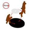 LITKO Llama Character Mount | Alpaca | Role Playing Games | Compatible with Dungeons & Dragons and Pathfinder Games (Brown, 50mm Circular Base) view 4