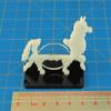 LITKO Llama Character Mount | Alpaca | Role Playing Games | Compatible with Dungeons & Dragons and Pathfinder Games (White, 25mmx50mm Rectangular Base) view 4