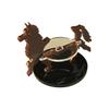 LITKO Llama Character Mount | Alpaca | Role Playing Games | Compatible with Dungeons & Dragons and Pathfinder Games (Brown, 40mm Circular Base) view 1