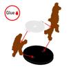 LITKO Llama Character Mount | Alpaca | Role Playing Games | Compatible with Dungeons & Dragons and Pathfinder Games (Brown, 40mm Circular Base) view 4
