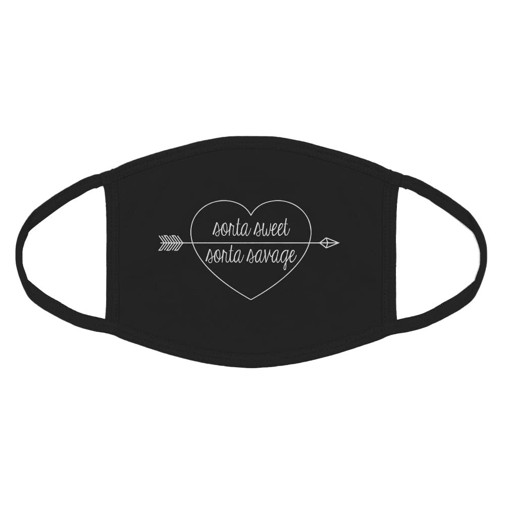 Indica Plateau Sorta Sweet Sorta Savage Cotton Face Mask
