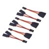 OliRC 6pcs Servo Y Cable 1 to 2 Y Leads Male to Female Extension Lead Wire for RC Airplane Model(C171-6) view 1