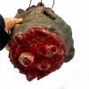 Acid Tactical Life Size Halloween Props Scary Dead Zombie Hanging Rotten Corpse Head view 3