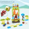 Anpcso Building Blocks for Toddlers 3-5, Dinosaur Toys- Dinosaurs, Car, Build, Learn and Play, Educational Interactive Creative DIY Toy Compatible with All Major Brands, Gift for Kids Boys Girls view 3