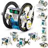 Dioju 13-in-1 Solar Robot Toys for Ages 8 9 10 11 12 Year Old Boys Girls, STEM Science Kits for Kids Age 8-12, Building Experiments Robotics Kit STEM Projects for Kid Christmas Birthday Gifts (White) view 1