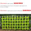 DREAMOSA Climbing Net Ladder,Climbing Cargo Net,Swing Set Ninja Warrior Obstacle Course Indoor Jungle Gym Rope Bridge for Treehouse Webbing Net for Kids Climber,for Backyard Playground,Green view 3
