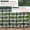 DREAMOSA Obstacle Net,Outdoor Climbing Net for Kids,Swing Set Jungle Gym Rope Ladder Ninja Warrior Course Indoor Playground Cargo Net Safety Protection Webbing Netting,Slackline Accessories view 3