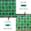 DREAMOSA Climbing Net Ninja,Climbing Cargo Net,Rope Netting Playground Ninja Warrior Training Equipment Accessories for Slacklines Play Sets for Treehouse Swingset,Both for Kids and Adult,Green view 4
