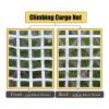 DREAMOSA Climbing Cargo Net White,Ninja Net,Playground Heavy Duty Swing Set Polyester Rope Ladder for Jungle Gyms Obstacle Course Training Climbing Net Netting Nets,for Outdoor Treehouse,White view 4