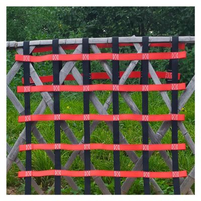 DREAMOSA Outdoor Climbing Net,Cargo Net,Ninja Warrior Obstacle Course Indoor Jungle Gym Slackline Accessories Kids Climbing Rope Netting Playground Playset for Backyard,Climbing Ladder for Swing Set