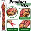 Chivao 10 Pieces Assorted Slap Lizard Snap Bracelet Sequin Animal Slap Bracelets for Easter Halloween Party Favors(Snake Style) view 2