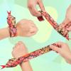 Chivao 10 Pieces Assorted Slap Lizard Snap Bracelet Sequin Animal Slap Bracelets for Easter Halloween Party Favors(Snake Style) view 4