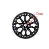 LAFEINA Metal 2.2" Beadlock Wheels Rims for 1:10 RC Crawler Car SCX10 RR10 Wraith TRX4 TRX6, 4Pcs/Set (Orange) view 4
