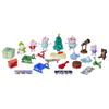Peppa Pig Peppas Kids Advent Calendar, Contains 24 Surprise Toys, 4 Holiday Peppa Pig Family Figures; Ages 3 and Up view 2
