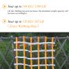DREAMOSA Obstacle Net for Kids Backyard,Climbing Cargo Net for Swing Set,Ninja Slackline Playground Netting Safety Webbing Net Jungle Gym Net Rope Ladder Climbing Wall,for Outdoor Treehouse view 3
