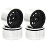 LAFEINA Alloy 2.2 inch Beadlock Wheel Rim for 1:10 RC Crawler Car SCX10 RR10 Wraith TRX4 TRX6, 4Pcs/Set (B) view 1