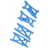 Topiky RC Suspension Arms, Aluminium Alloy Precise Design Wear Resistant RC Front Rear Arms for 1/10 RC Short Course Truck for LOSI 22S SCT(Blue) view 4